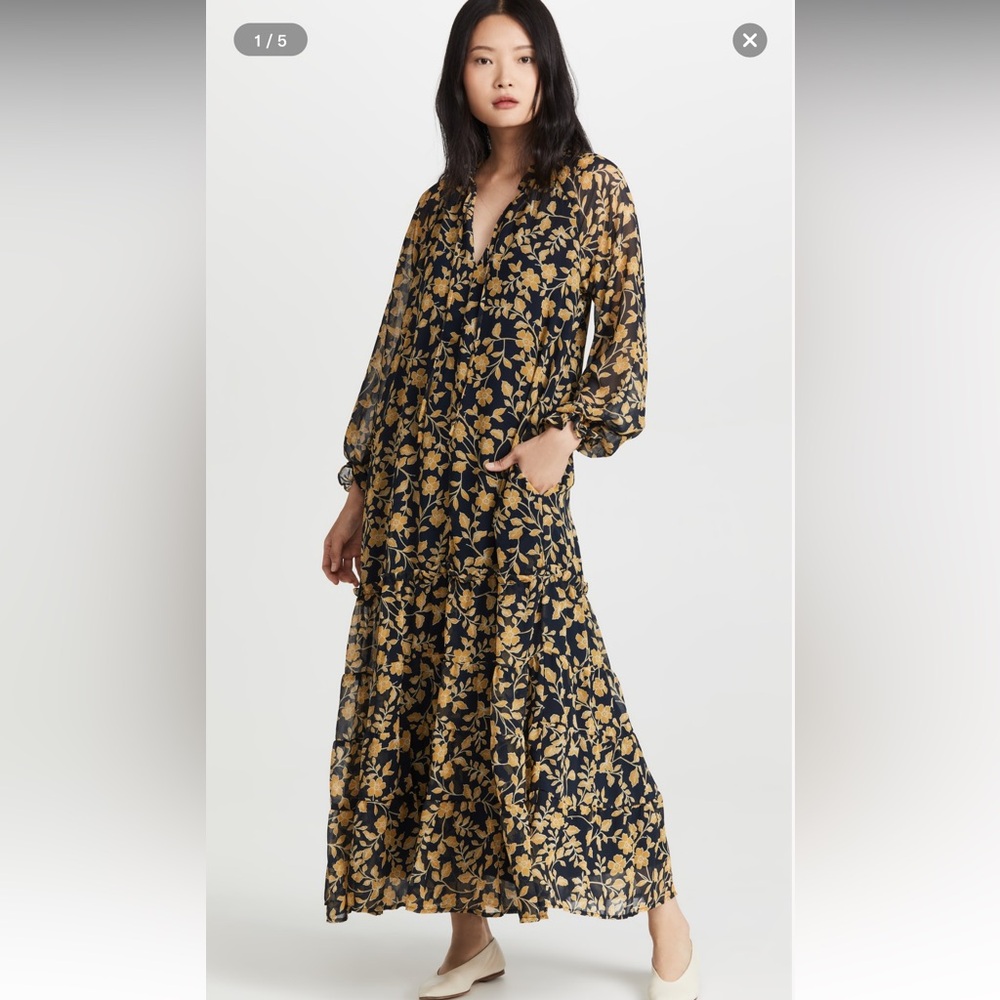 Lost + Wander Tea In Versailles Maxi Dress - Picture 3 of 7